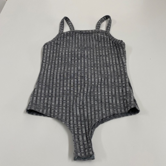 MPC Grey Thong Bodysuit - Picture 2 of 4